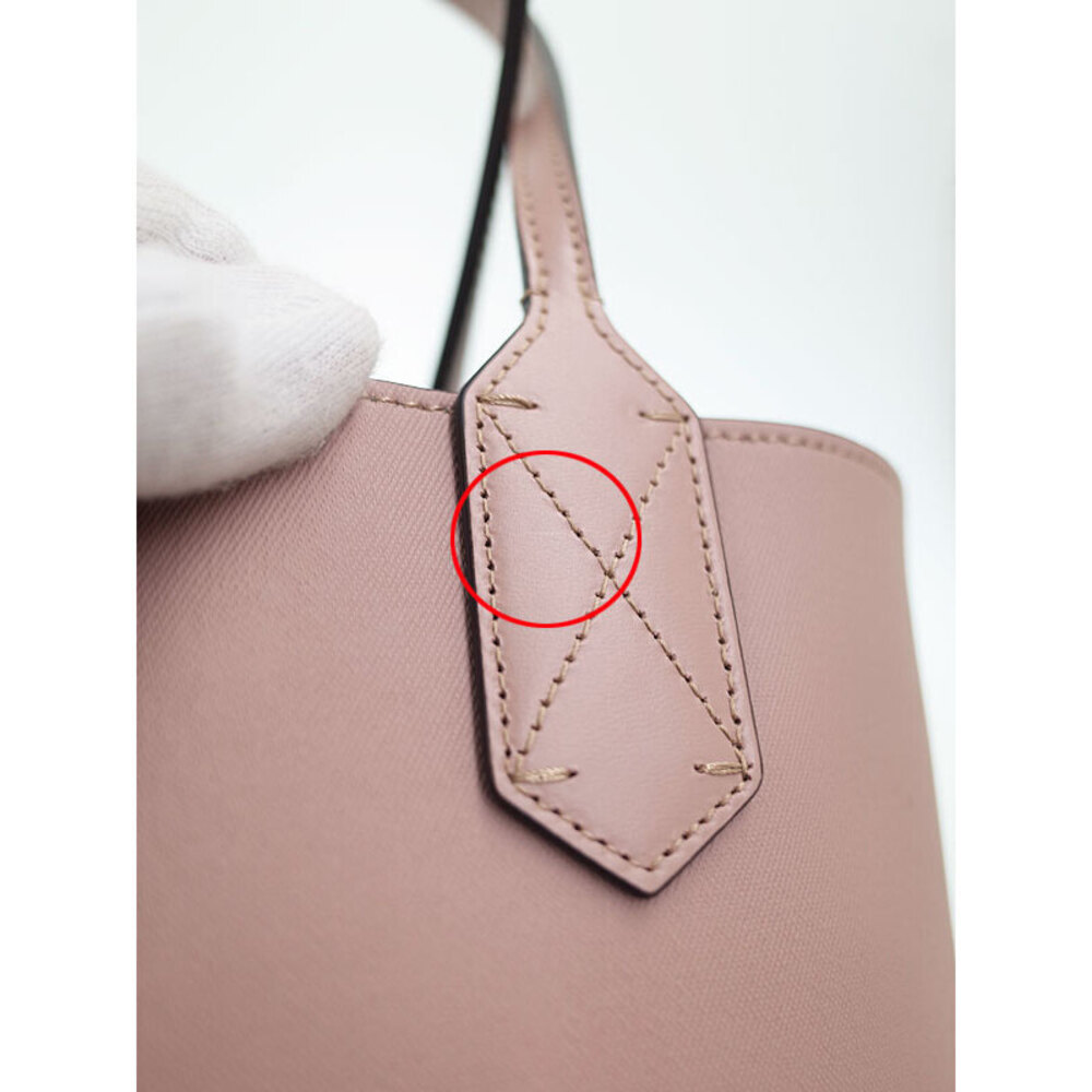 GUCCI Reversible GG Leather Tote Bag Beige Red - Picture 6 of 9
